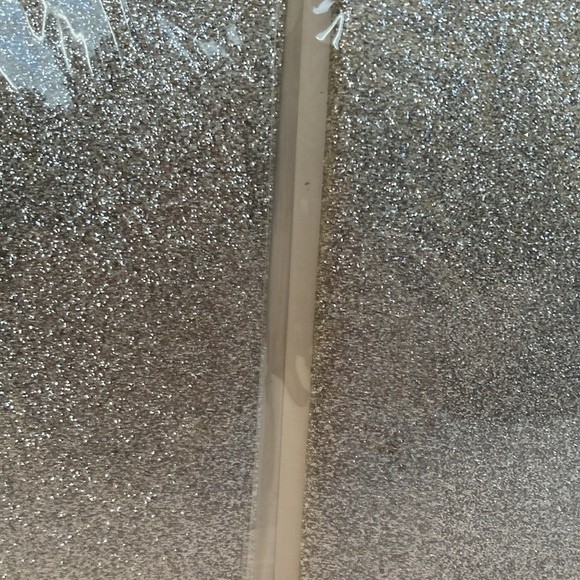 Bondex Glitter Patches Silver 4pk No Sew Iron On Patches Crafts Clothing Design - Picture 3 of 13